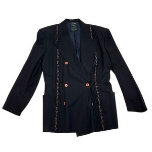 Jean Paul Gaultier Homme Vintage Blazer — Rare 90s Italian Tailoring